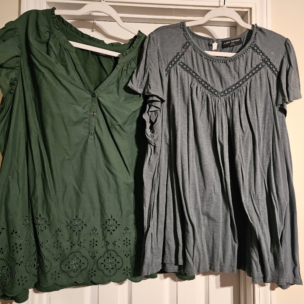 Pair of Lane Bryant Tops 26/28